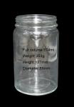 Serial whiskey Glass bottle