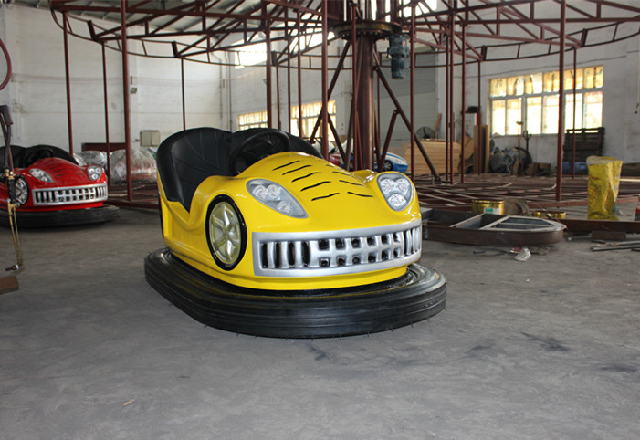 Stable Battery Bumper Cars Shockproof Steering Wheel High Grade Paint