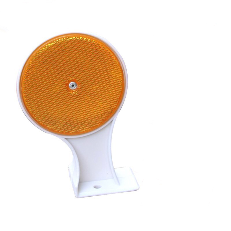 Highway Guardrail V Type Reflector PVC Safety Warning Post For Traffic Control