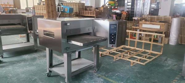 Marble Base Gas Commercial Baking Equipment 3N-380V/50Hz Conveyor Oven 0-400.C