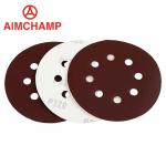 Orbital Sander Disc Hook And Loop Red Aluminum Oxide Sandpaper Polishing disc