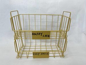 Quality Iron wire storage basket wholesale