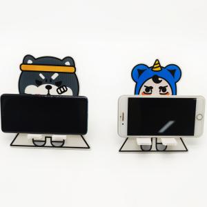 Quality Leiser 3mm PP Corrugated Sheet Cardboard Phone Stand HD Cartoon Printing wholesale