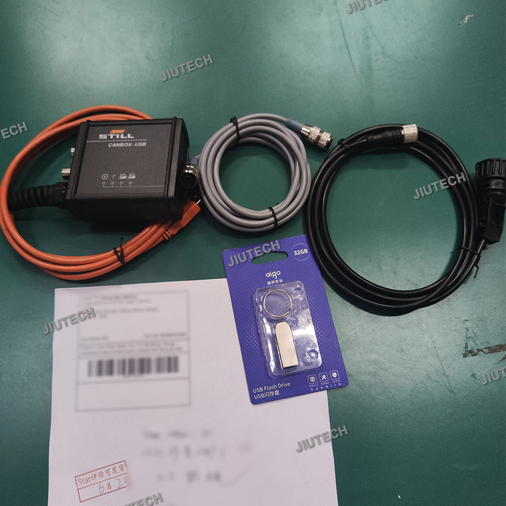 8.21 For Still Incado Box Diagnostic Kit for Still USB Interface forklift canbox FOR STILL Forklift Scanner Tools+tablet