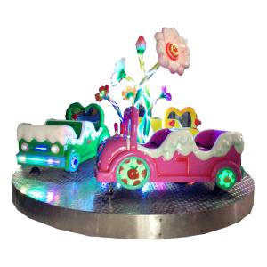 Quality Parade Floats Coffee Cup Ride 3 Carriages 12 People For Kids Amusement wholesale