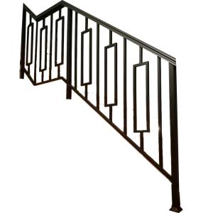 Quality Garden Gate Wrought Iron Guardrail Fence Rod Balusters Powder Coated wholesale