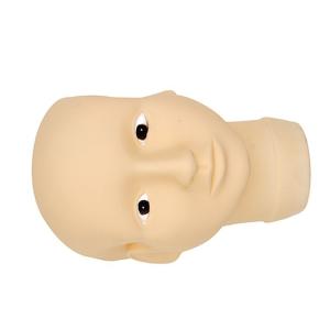 Quality Eyebrow Tattoo Makeup Practice Head , 3D Silicon Face Painting Practice Head wholesale