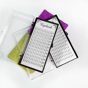 Quality Silk PBT Fiber Material Russian Volume Lashes With Customized Package wholesale