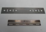 Custom Steel Metal Sheet Parts , Silver Metal Stamping Products 100mm Size