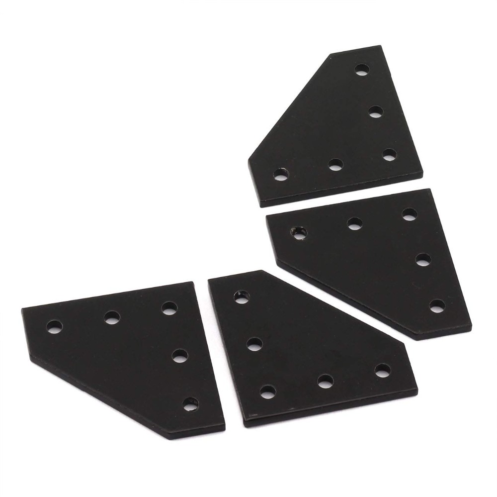 Offering Sample 90 Degree L Shape Corner Bracket Plate for 20 x 20mm Aluminum Profile