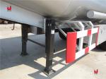 Heavy 3 Axles Crude Oil Tanker Trailers 60000L Oil Tanker Truck