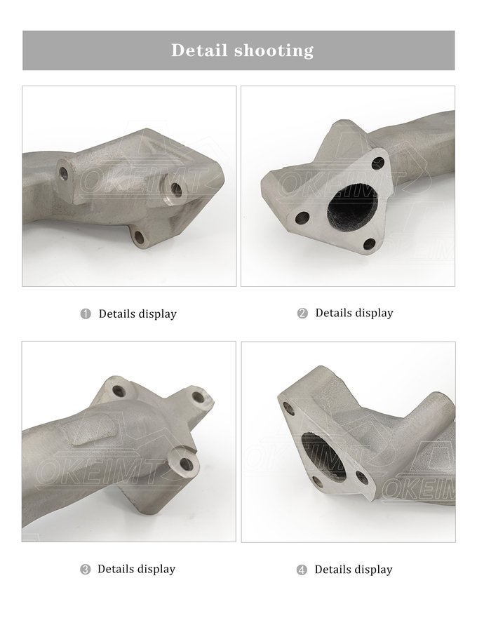 Excavator Engine Parts 8-98006996-0 ZX330-3 6HK1 EGR Pipe Exhaust Pipe Generator For Isuzu