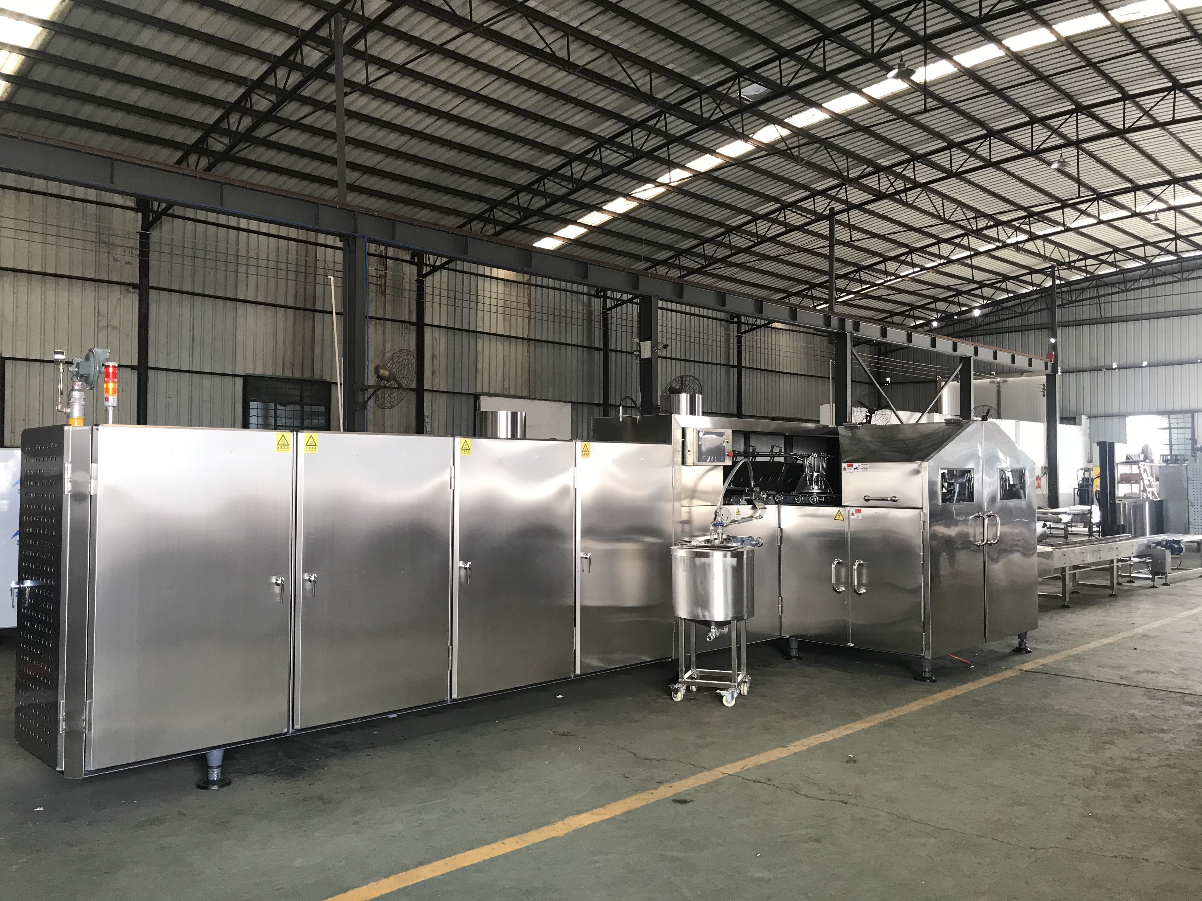 Full Automatic Ice Cream Cone Making Machine For Commercial