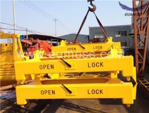 Quality semi-auto container spreader 20 feet / 40 feet wholesale
