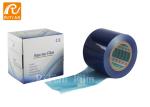 Disposable Protective Barrier Film PE Blue Tape Acrylic Adhesion 4"X 6" X