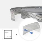 80mm Width Facelit Signage Aluminum Channel Letter Plastic Trim