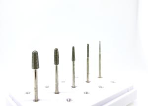 Quality Economical Diamond Grinding Stones Electroplated Round End Tapered Diamond Bur wholesale