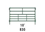 4 Gauge Livestock / Horse Corral Panels Anti Dust Green Painting Finishing
