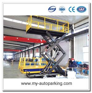 Quality Used Hydraulic Car Lifts for Home Garages/China Residential Scissor Car Elevator/elevadores para autos wholesale