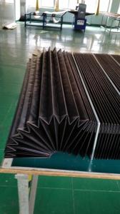 Quality Heat-sealed &amp;folded bellows fabric +PVC for any kind of machine dust covers wholesale