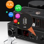 Customized Vacuum Power Home Stereo Tube Amplifier Aluminum Alloy Material