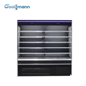 Quality Open Vertical Showcase Freezer Supermarket Display Merchandiser Refrigerator wholesale