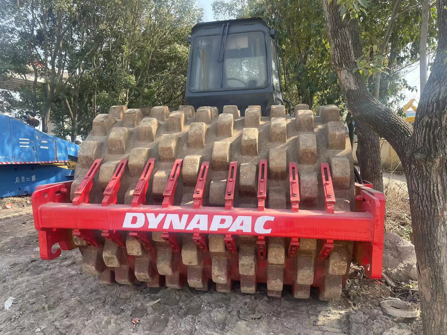 Used Dynapac Road Roller Ca251d Compactor Machine With Cummins Engine