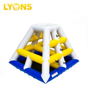 Quality Exhilarating Fun Inflatable Climbing Tower For Water Park OEM / ODM wholesale