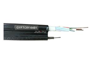 Quality GYTC8A Figure 8 Core Outdoor Fiber Optic Cable Self - Supporting Duct wholesale