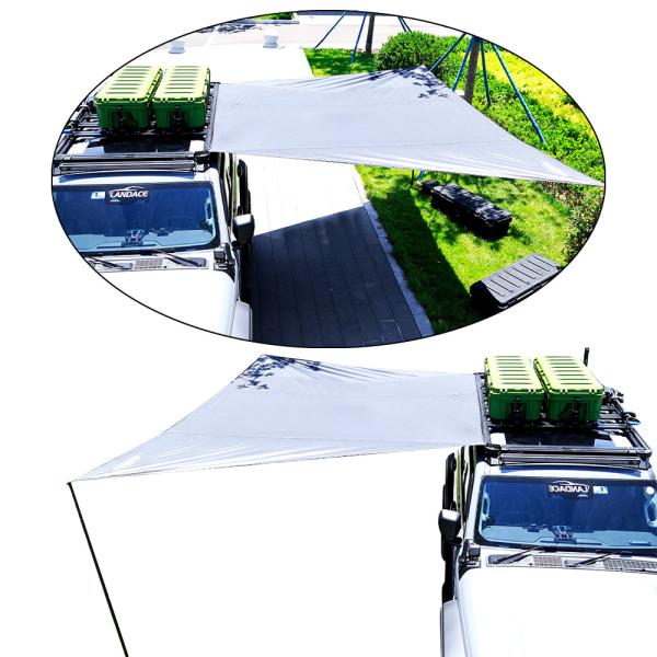 Auto Side Waterproof Awning for Camping Offroad 4X4 Accessories Install