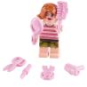 Buy cheap Moc accessories hat swim ring comb christmas gift girl action mini figure from wholesalers