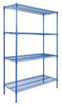 Commercial Polymer Shelving And Plastic Stainless Steel Chromed Plated With