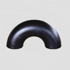 ASTM cast iron 180 degree seamless elbow pipe fitting through API certificate