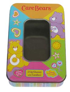 Quality Transparent Window Tin Candy Containers For Sweet Packaging , 4C Print 2 piece Box wholesale