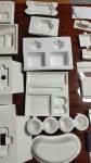 Disposable Pulp Molding Tableware Machine 125kw Paper Lunch Box Making