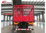 Cargo Stake Side Wall Semi Trailer 60T Heavy Duty Load