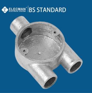 Quality Explosion Proof Y Outlet Conduit Electrical Box BS4568 20mm-25mm wholesale