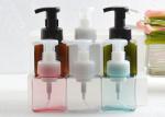 No leakage 500ml Face Wash Pump Bottle , Square Foam Cleanser Bottle