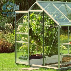 Quality Tulip Aluminium Garden Horticulture Greenhouse Glass Sheet Covered wholesale
