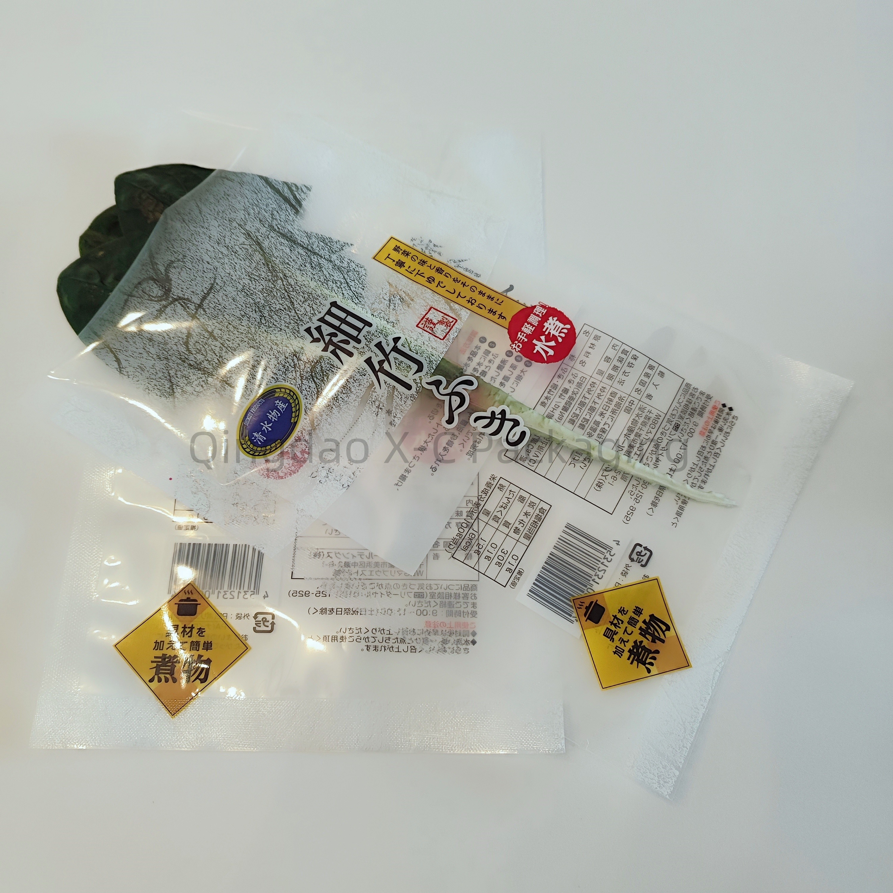 Flexible Plastic 3 Side Seal Sachet For Cookie Food Packaging Foil Drip Coffee Filter
