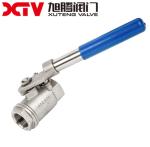 Sampling Valve / Automatic Return Ball Valve Gross Weight 70.000kg Stainless