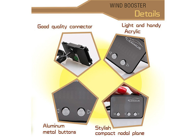 Aluminium Frame Car Throttle Controller ECU 7 Drive Throttle Controller