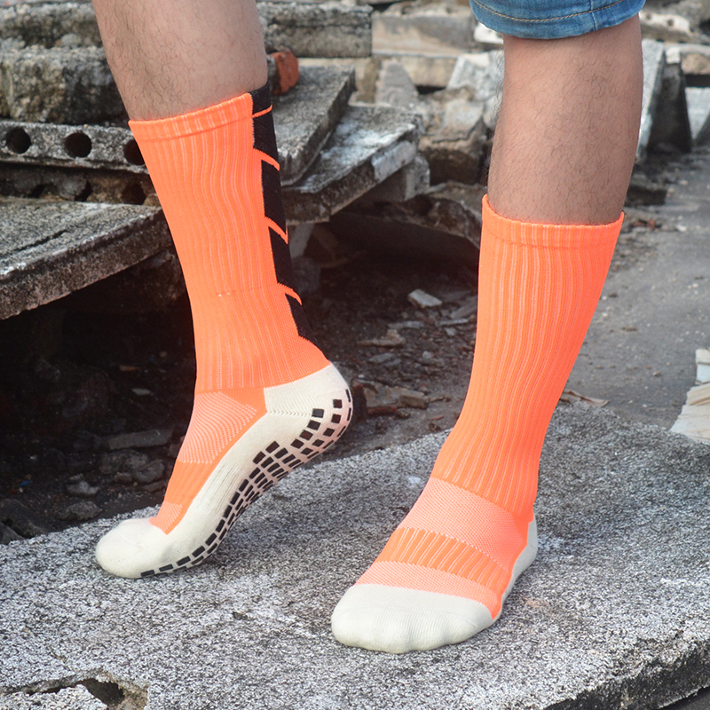 Knitted Anti-Slip Football Socks Thickened Breathable Sports Socks for Men and Women