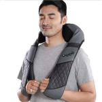 Wireless Massage Shawl Gray Cordless Neck And Shoulder Massager
