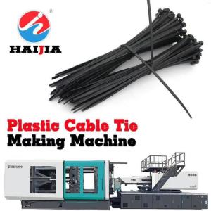Quality Plastic Cable Tie Mold Making Injection Molding Machine PA66 Material wholesale