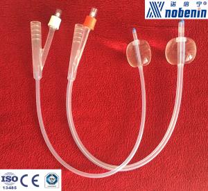 Quality Single Balloon Silicone Foley Catheter Two Way With Hard Plastic Valve wholesale