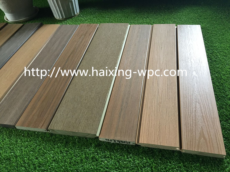 Outdoor Garden Park Yard and Balcony Decking with PVC Wooden WPC Flooring Customized