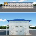 Modular Prefab Camp Ready Made Labour Quarters Flat Roof