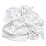 Hot selling white t-shirt cotton rags industrial wiping rags 10kg 25KG 100%