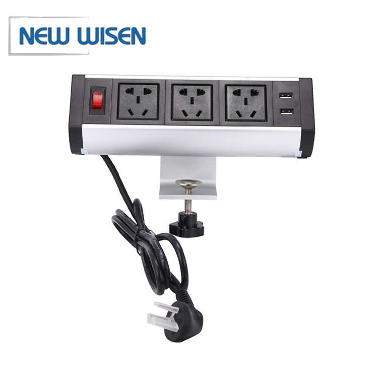 OEM Universal Clamp Mounted Surge Protector Power Strip With Usb Motorized